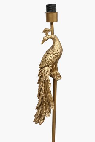 Peacock Metal Standing Lampset, E27