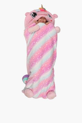 Super Plush Sleeping Unicorn Blanket