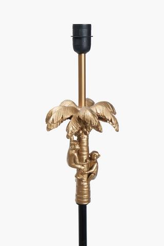 Resin Monkey Standing Lamp Set, E27