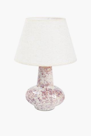 Glazed Dipped Ceramic Lampset, E14