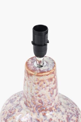 Glazed Dipped Ceramic Lampset, E14