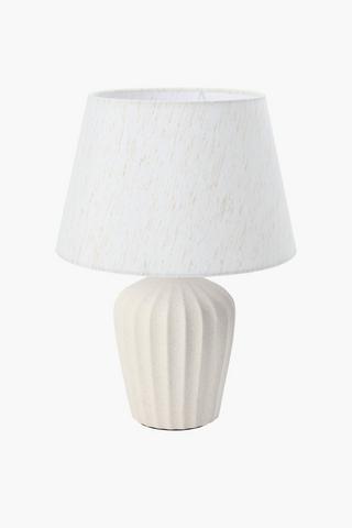 Rigby Textured Ceramic Lampset, E14