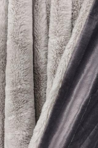 Faux Rabbit Fur Blanket, 150x200cm