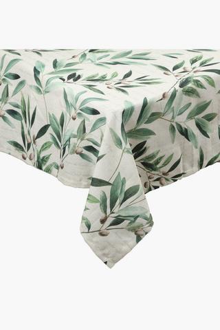 Printed Leaf Tablecloth, 180X270cm