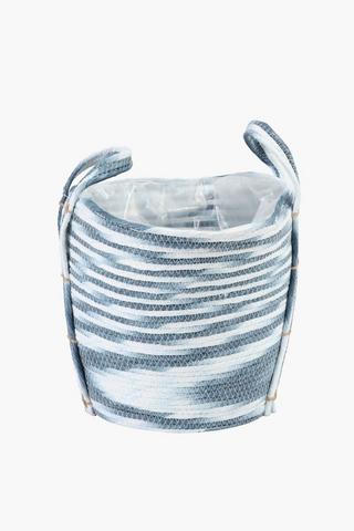 Woven Basket Planter, 32.5x30cm