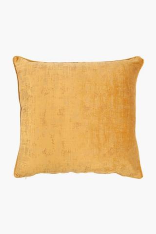 Premium Velvet Fleck Feather Scatter Cushion, 60x60cm