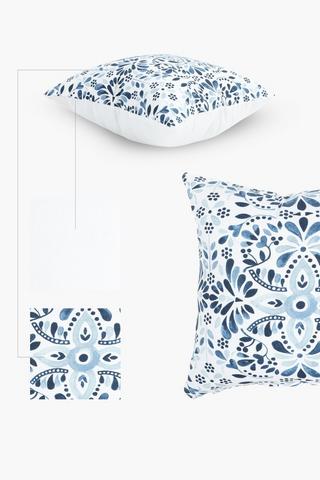 Printed Villiers Scatter Cushion, 45x45cm