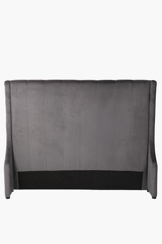 Verdant Velvet Queen Headboard