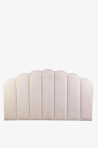 Evelyn Boucle Queen Headboard