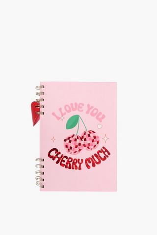 Cherry A5 Notebook