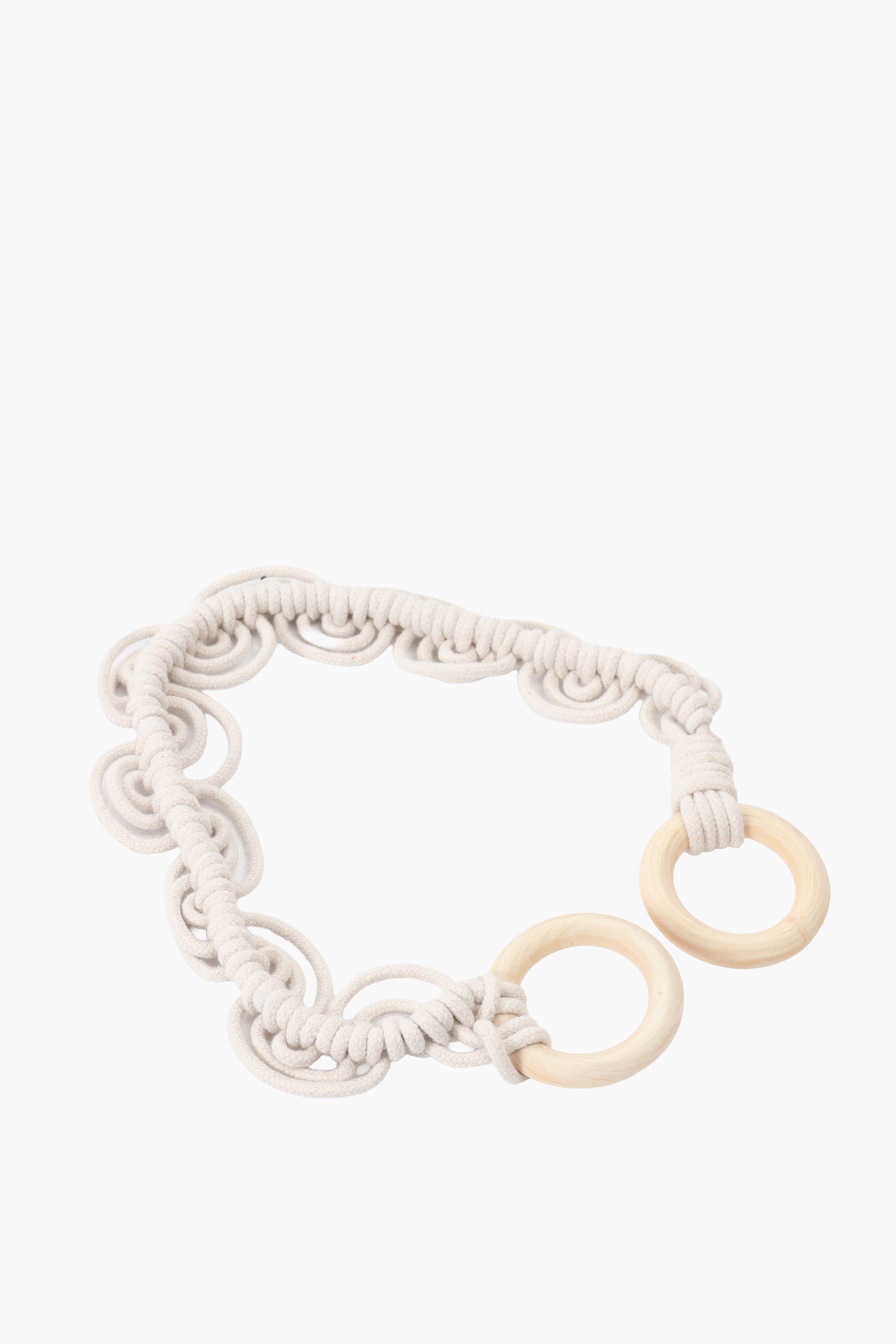 Swirl Rope Curtain Tieback
