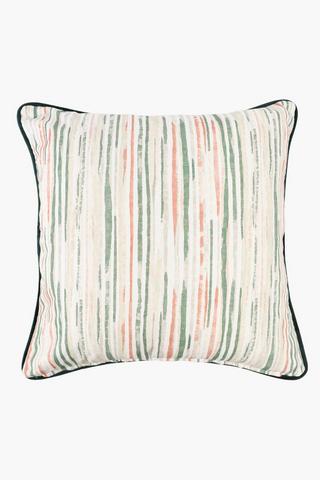 Extra Premium U+g Printed Maui Botanic Feather Filled Scatter Cushion, 60x60cm
