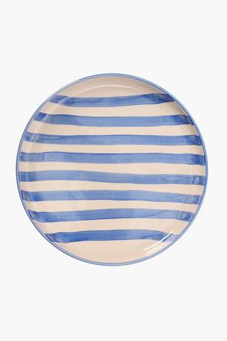 Cygnus Stripe  Dinner Plate