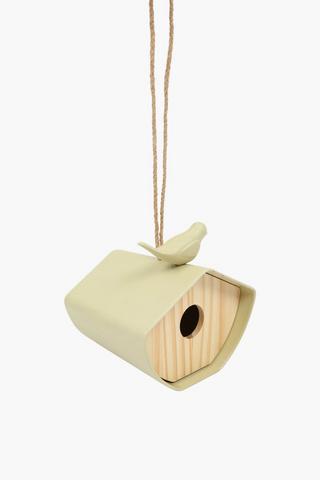 Hanging Bird House, 16.5x15cm