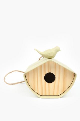 Hanging Bird House, 16.5x15cm