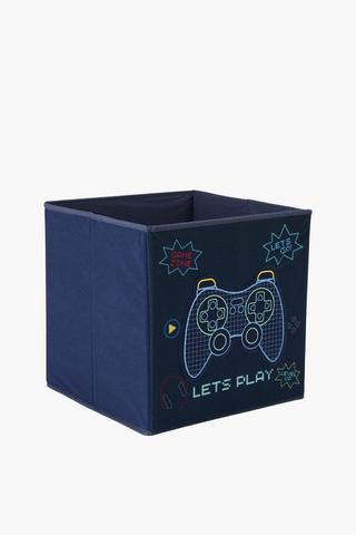 3d Erton Embroidered Gamer Toy Basket