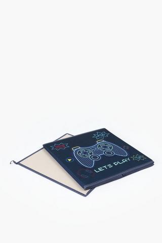 3d Erton Embroidered Gamer Toy Basket