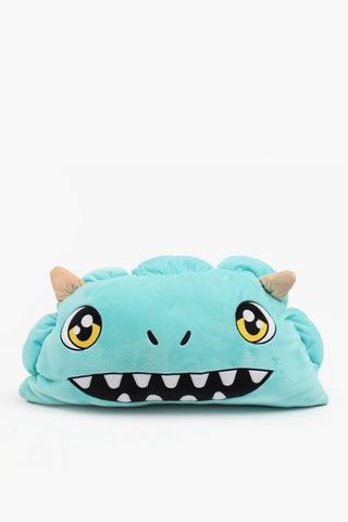 Super Plush Sleeping Dino Blanket