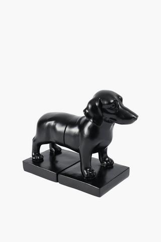 Sausage Dog Book Ends, 20x12cm