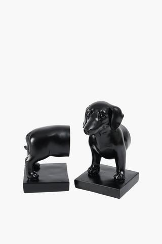 Sausage Dog Book Ends, 20x12cm