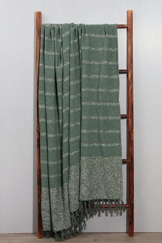 Striped Marled Throw, 140x180cm
