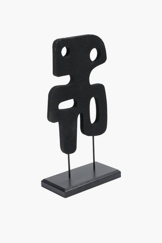 Abstract Decor On Plinth, 17x32cm