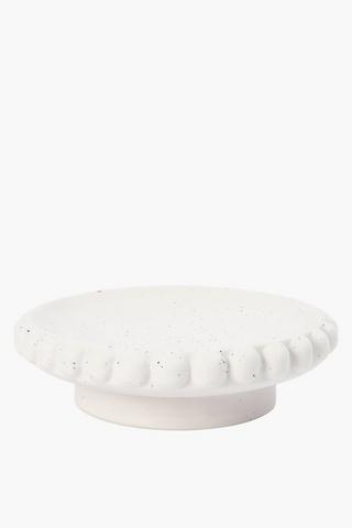 Beaded Candle Plate, 16.5cm