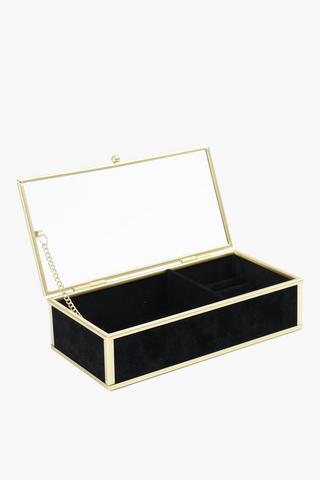 Velvet Jewellery Box, 20x5cm