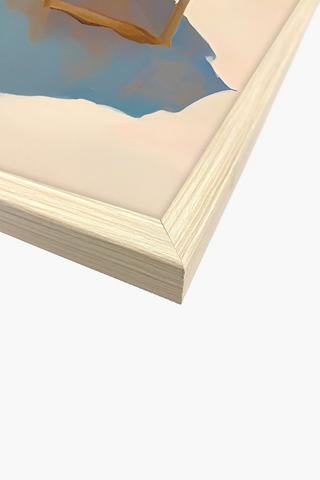 Framed Beach Chairs Canvas, 60x90cm