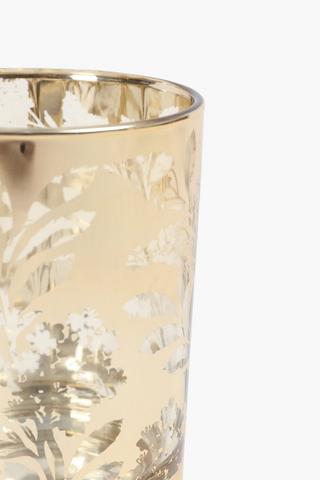 Floral Foil Hurricane, 12x12cm