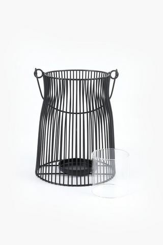Hanging Wire Lantern, 20cm