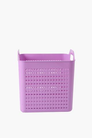 Check Tote Basket 26l