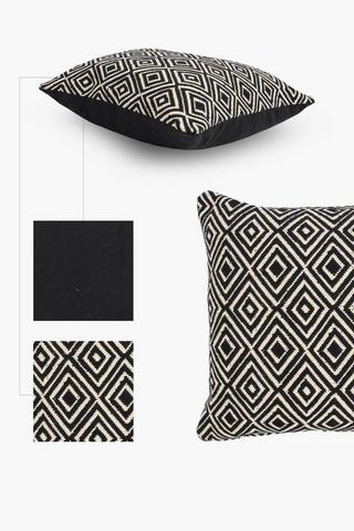 Jacquard Agadir Geometric Scatter Cushion, 60x60cm