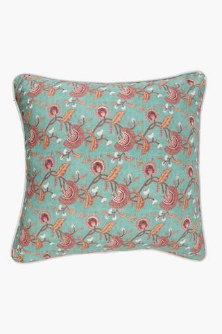 Extra Premium U+g Printed Wildse Bird Feather Filled Scatter Cushion, 60x60cm