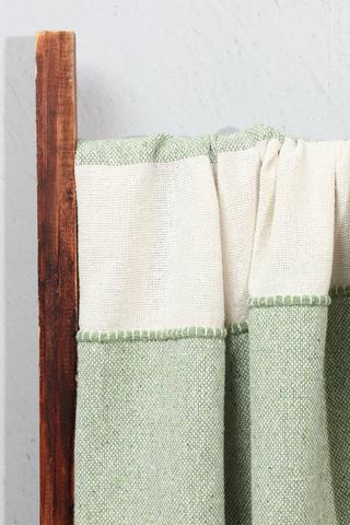 Polycotton Stripe Throw, 140x180cm