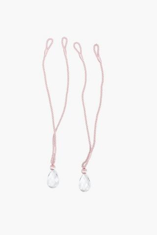 2 Pack Pendant Rope Curtain Tie Back
