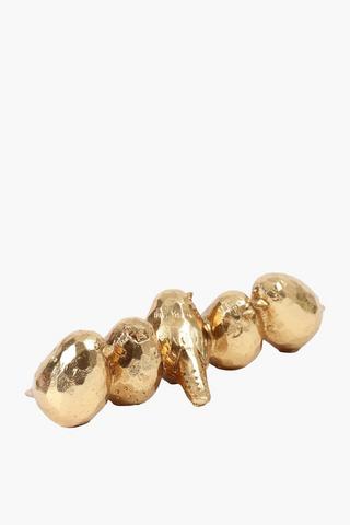 Family Of Birds Statue, 22x5cm