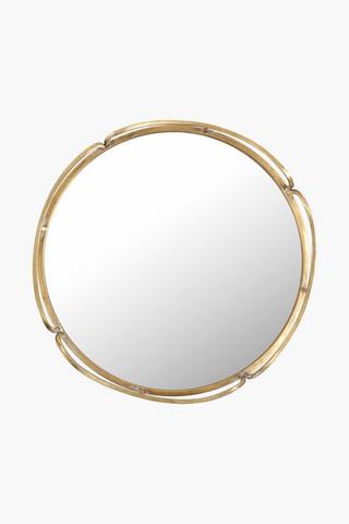 Antique Mirror Decor Tray, 43cm