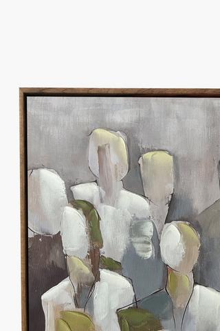 Abstract Figures Canvas, 60x90cm