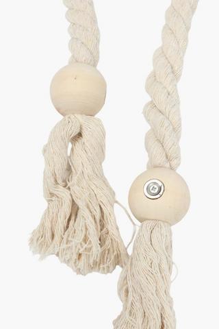 Wooden Ball Magnet Curtan Tie Back