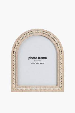Arch Beaded Wood Frame, 20x25cm