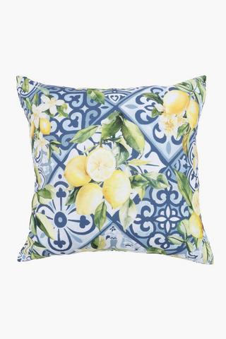 Printed Musina Tile Scatter Cushion, 50x50cm