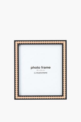 Wood Beaded Frame, 20x25cm