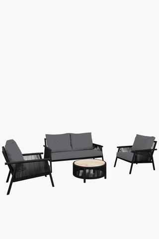 Lulu 4 Piece Patio Set