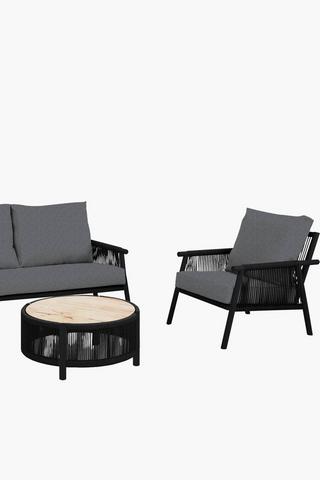 Lulu 4 Piece Patio Set