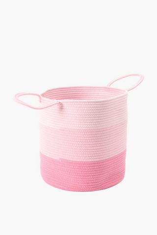 Stripe Rope Basket