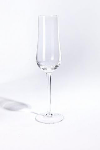 Emerald Champagne Glass