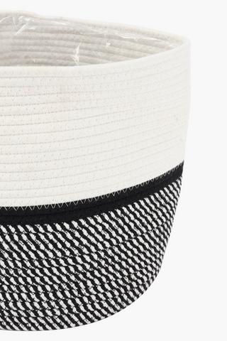 Urban Rope Planter, 29cm