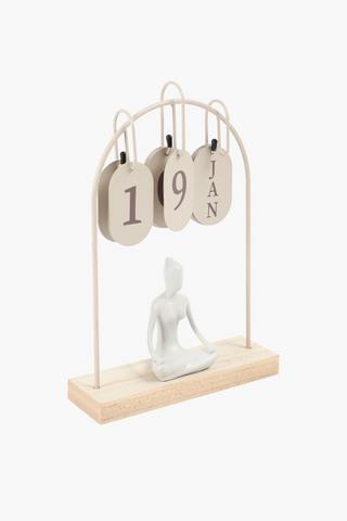 Calender And Zen Lady, 20x29.5cm