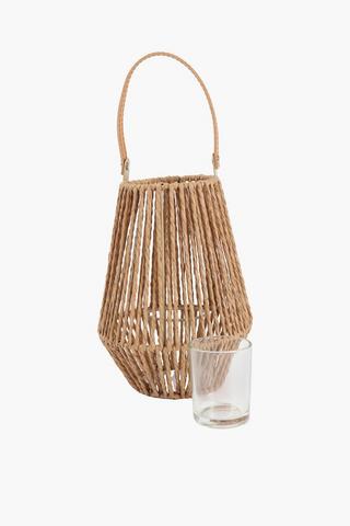 Woven Lantern, 9.5x23cm